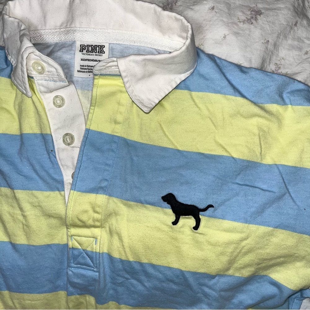EUC PINK  Victoria Secret classic cotton rugby, XS